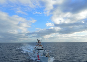 USCGC Charles Moulthrope Underway