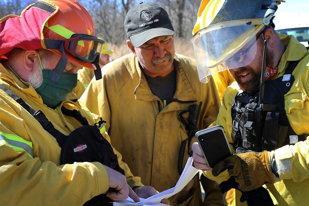 Tulsa District conducts prescribed fire training