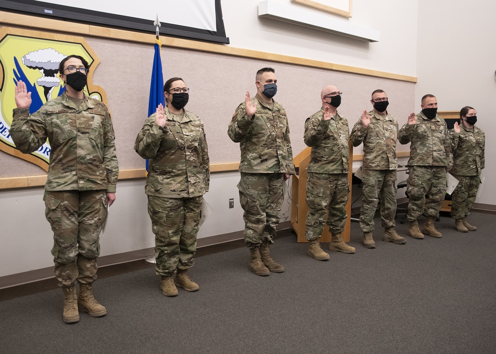 131st Bomb Wing members inducted to SNCOs