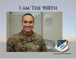 I am The 908th: Airman 1st Class Becca Ballard
