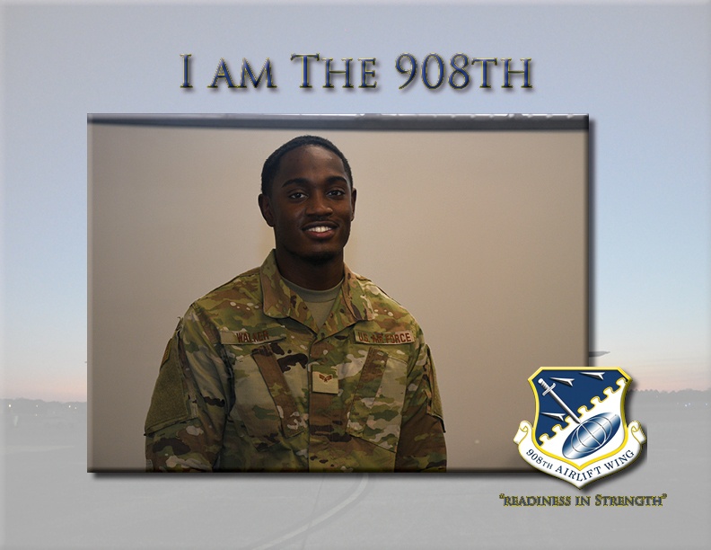 I am The 908th: Senior Airman Isaiah Walker