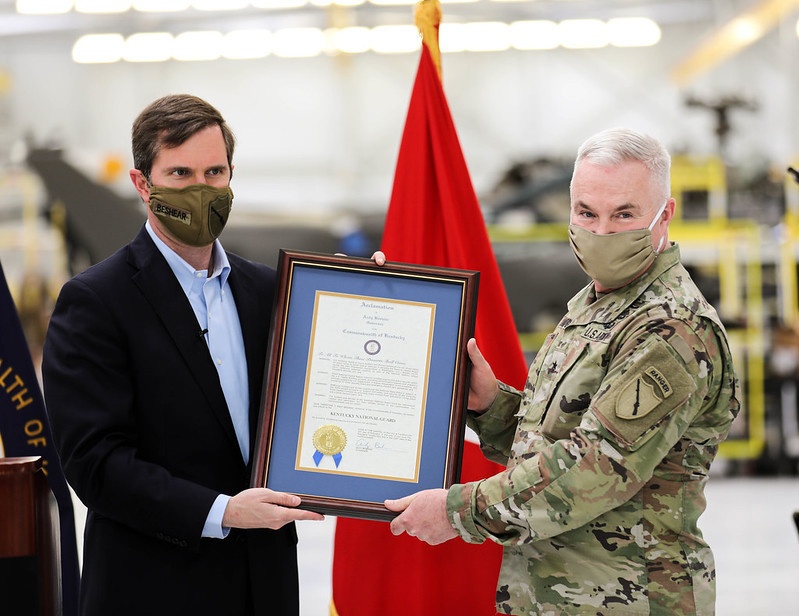 Kentucky Guard recognized for efforts at Nation's capitol