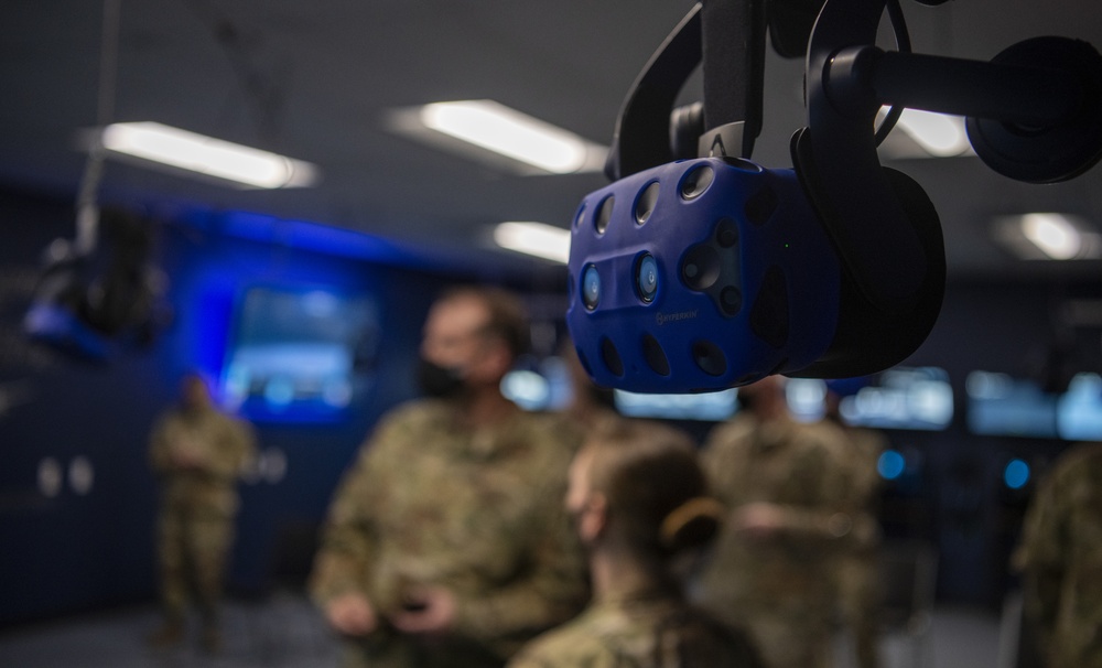 18th Air Force command recognizes Dyess’ VR lab