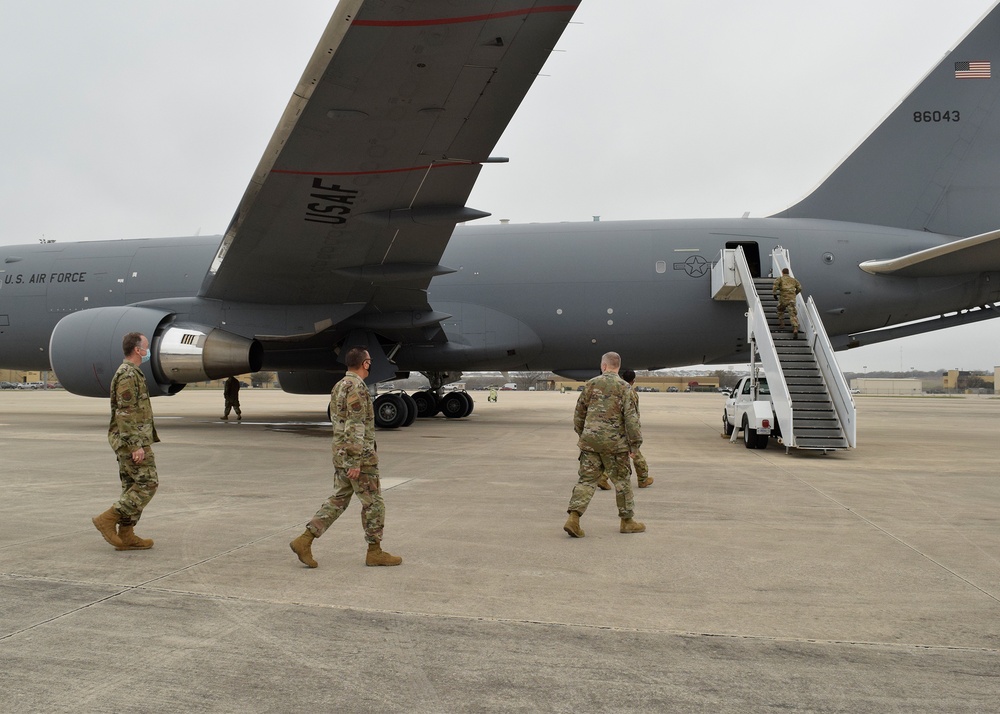 First 433rd AES crew trains on KC-46A Pegasus