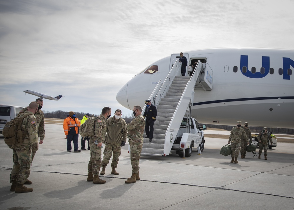 Michigan National Guard soldiers return from D.C.