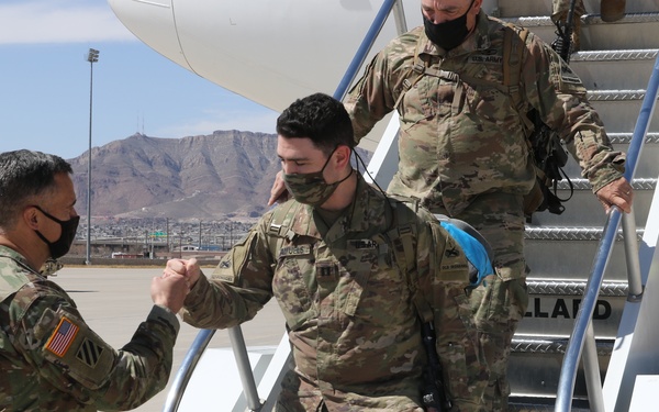 Iron Soldiers return to Fort Bliss after overseas deployment