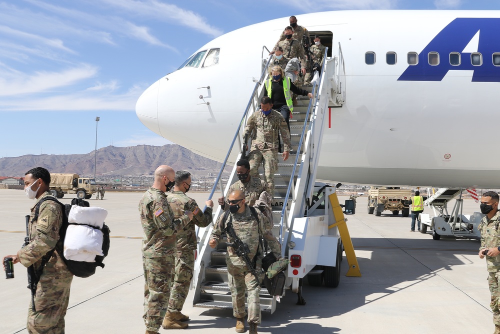Iron Soldiers return to Fort Bliss from overseas deployment