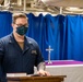 Sailors take part in religious services