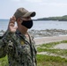 CFAO Sailor Reenlists on White Beach