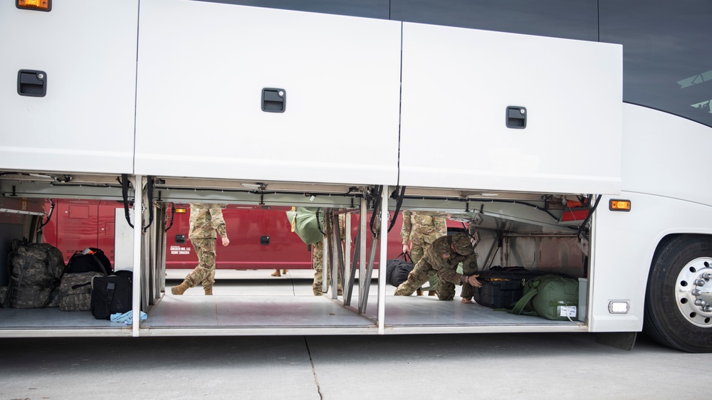 Michigan National Guard Soldiers Return from D.C.