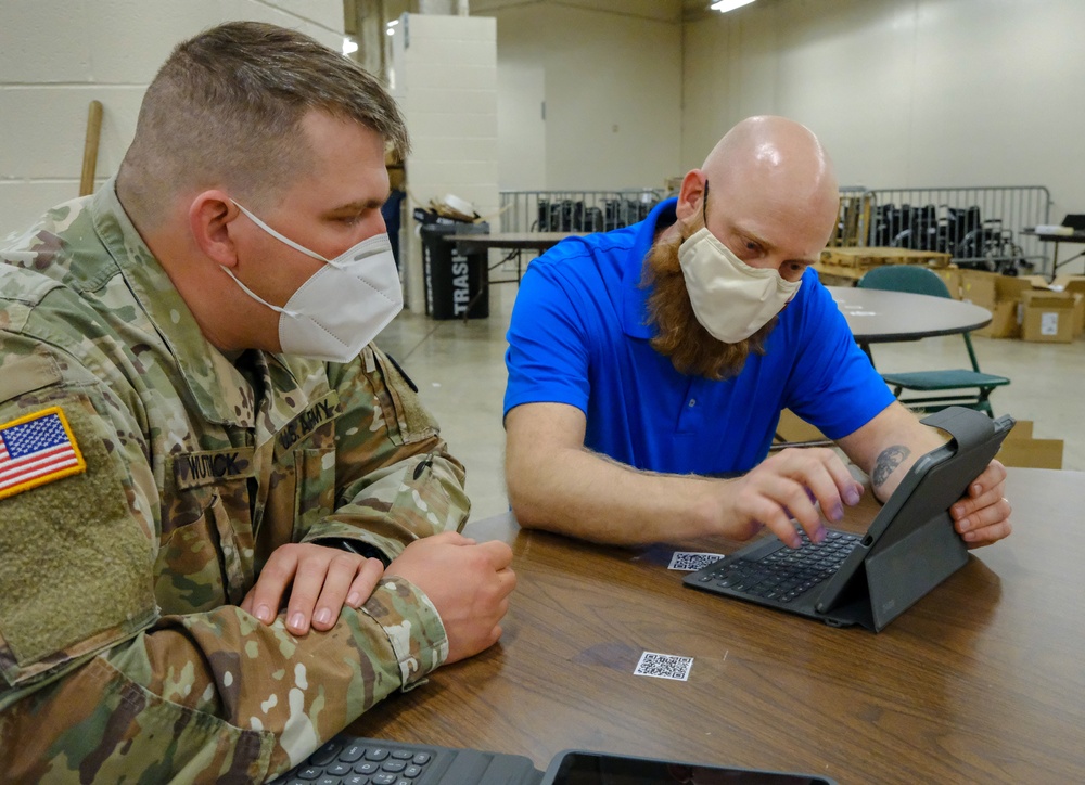 U.S. Army Soldiers support COVID response in Cleveland