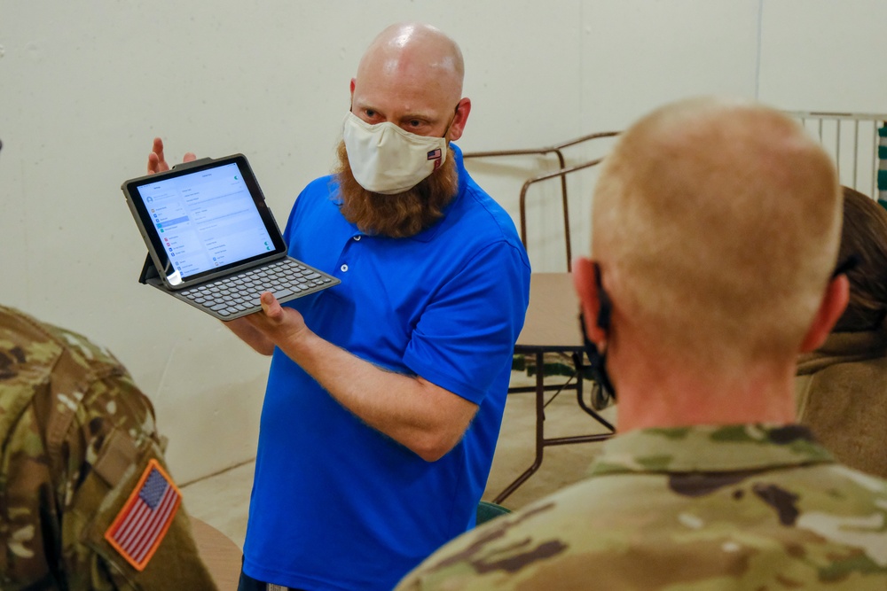 U.S. Army Soldiers support COVID response in Cleveland