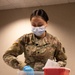 U.S. Army Soldiers give community members their second dose of the COVID-19 vaccine in Somerset, NJ