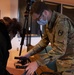 U.S. Army Soldiers give community members their second dose of the COVID-19 vaccine in Somerset, NJ