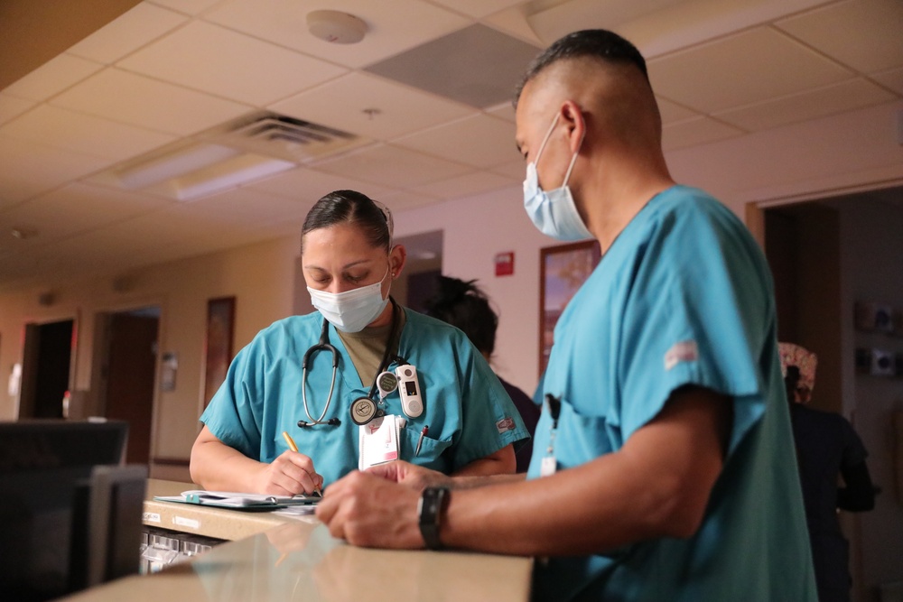Airmen Conduct a Morning Shift Change at KRMC