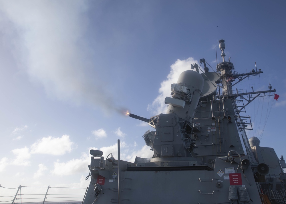 Live-Fire Exercise aboard Rafael Peralta