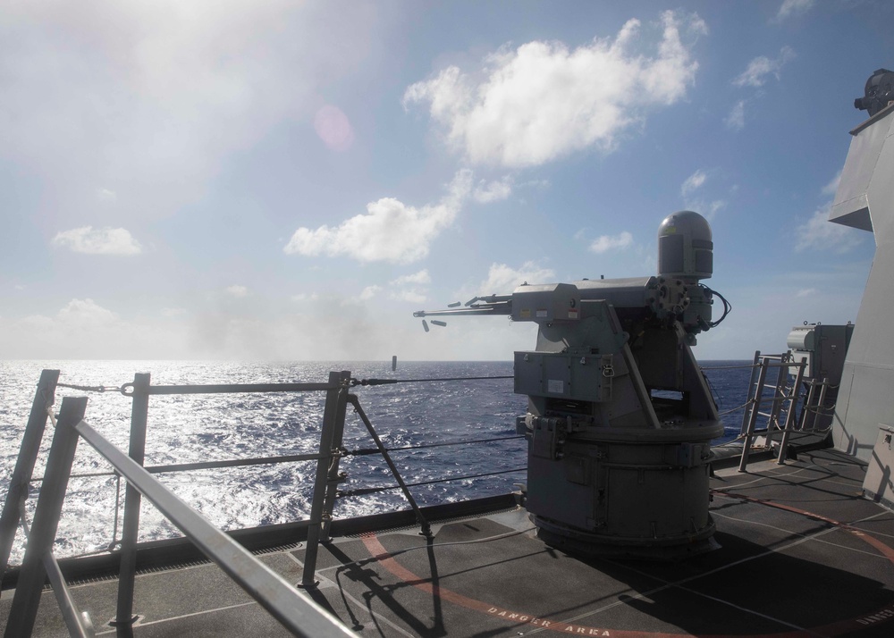 Live-Fire aboard Rafael Peralta
