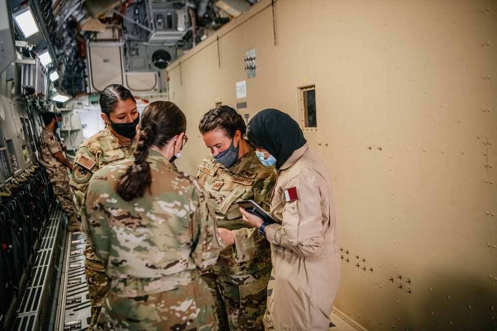 Qatar-U.S. Air Force Friendship Event at Al Udeid Airbase