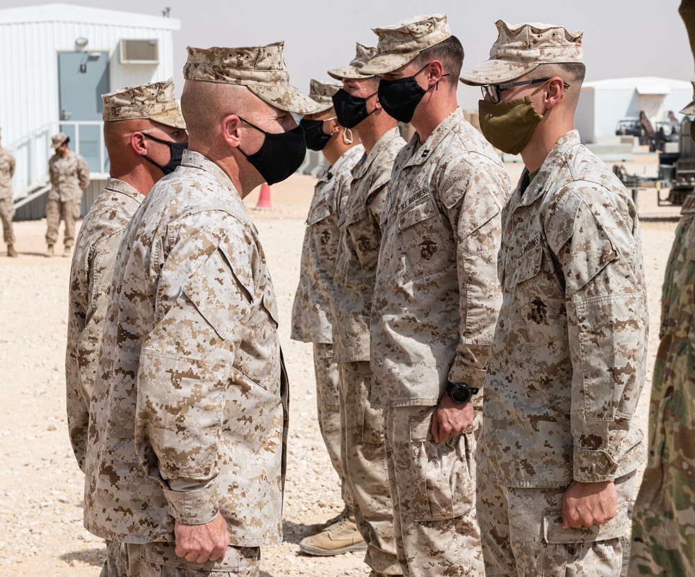 Marine TF 51/5th MEB CC visits PSAB