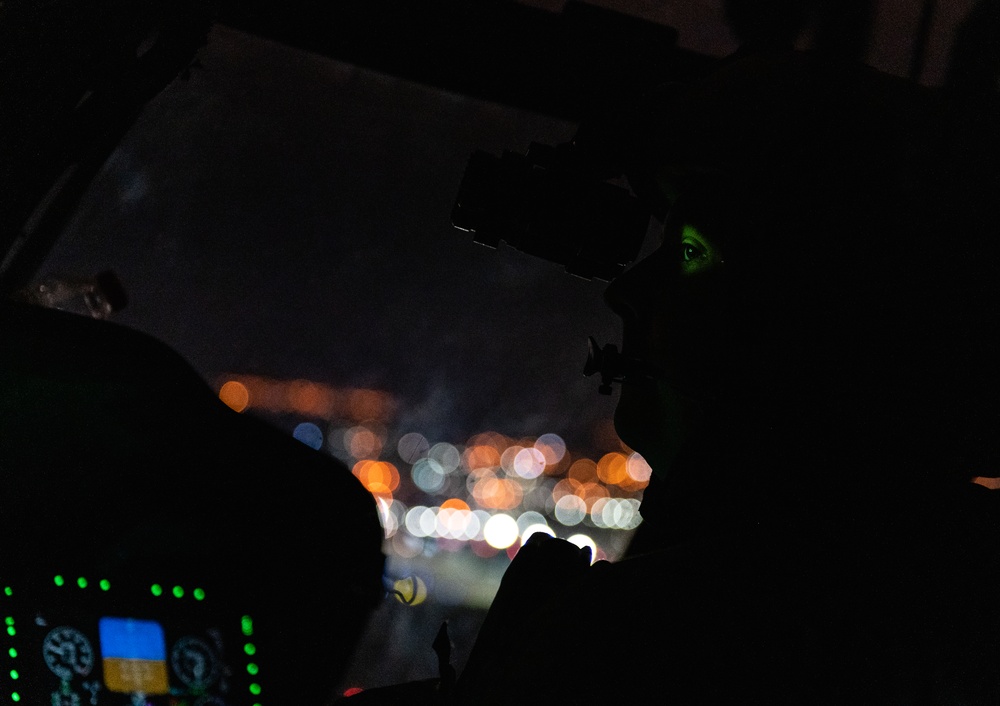 Phantoms conduct night training