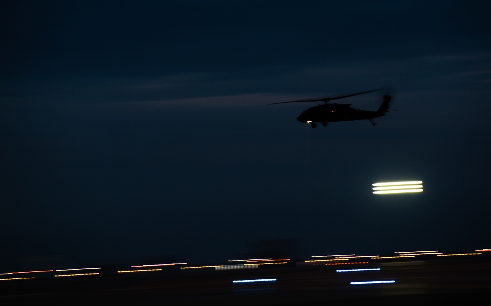 Phantoms conduct night training