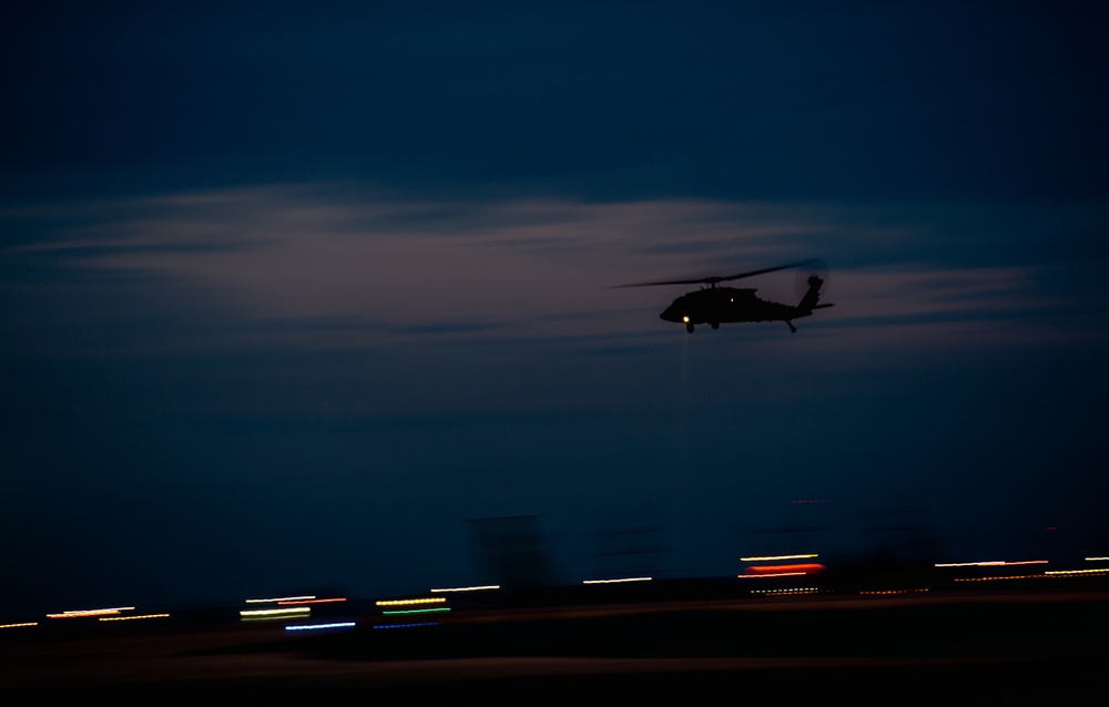 Phantoms conduct night training