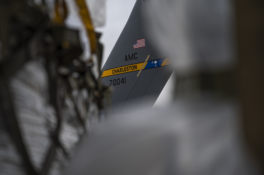 Aid on the flight line