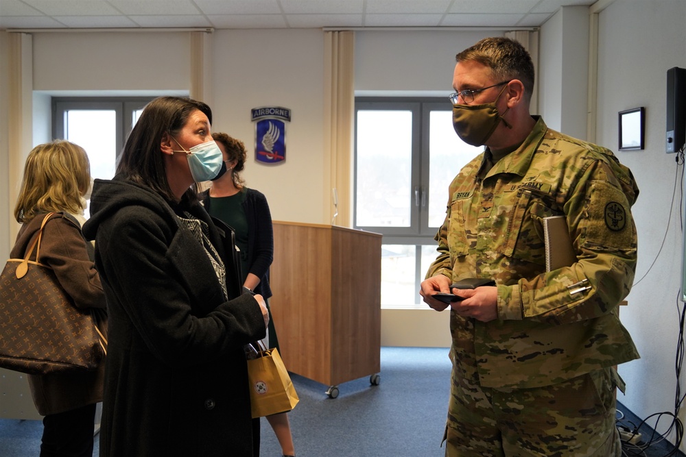 Quality-of-Life Tour at USAG Bavaria