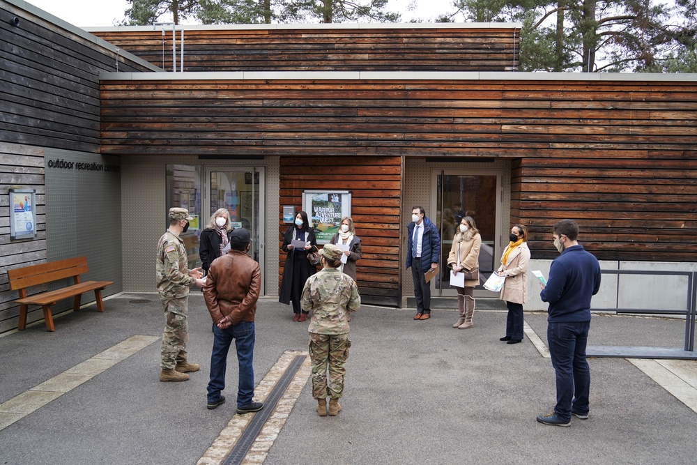 Quality-of-Life Tour at USAG Bavaria