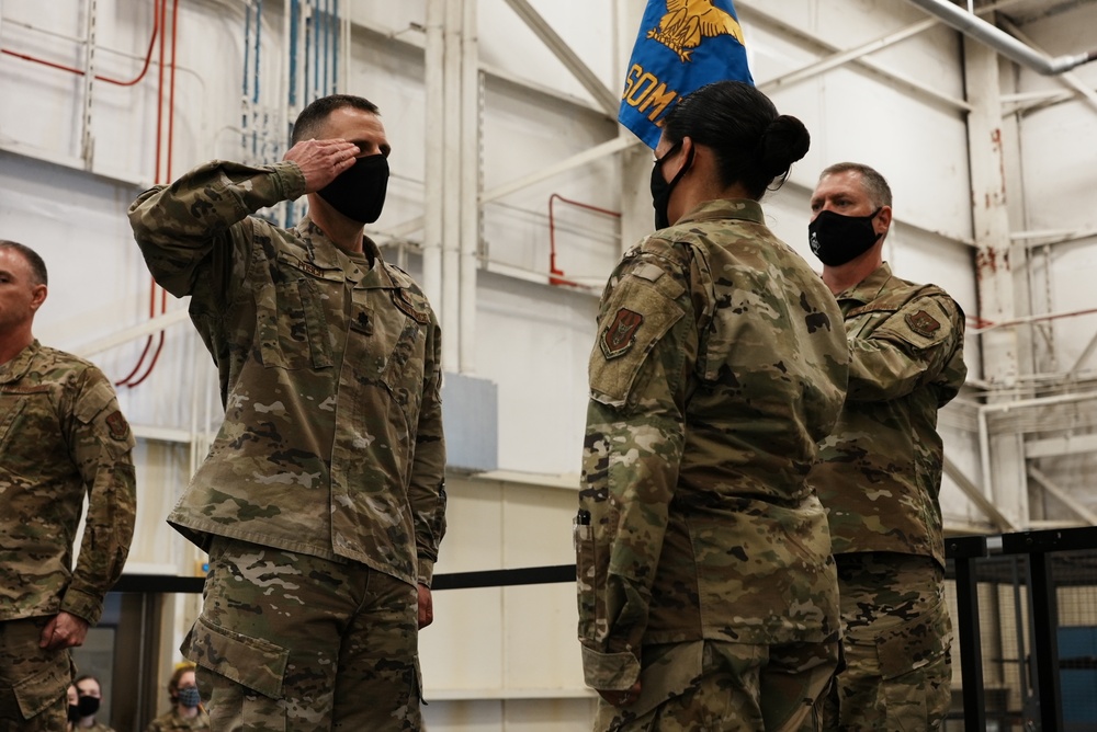 New commander assumes command of the 919th SOMXS