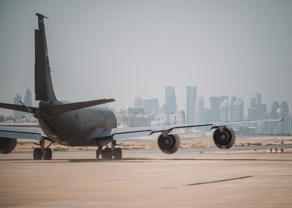 Hot refuel strengthens partnerships between U.S. Air Force and Qatar Emiri Air Force