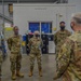 U.S. Air Force Expeditionary Center command team visits Pope Army Airfield