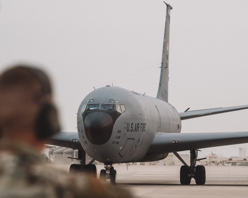 Hot refuel strengthens partnerships between U.S. Air Force and Qatar Emiri Air Force