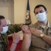 Sailors receive COVID Vaccine