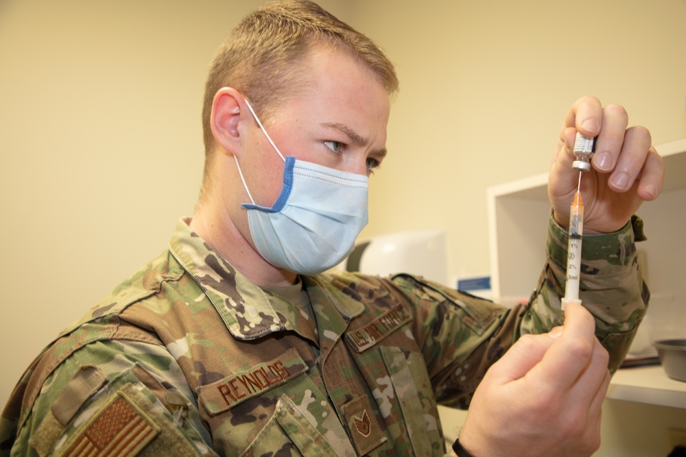 Massachusetts National Guard administers vaccines in East Boston