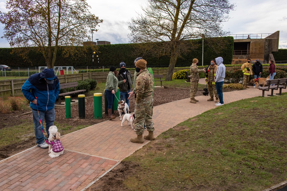 RAF Lakenheath Dog Park Grand Opening