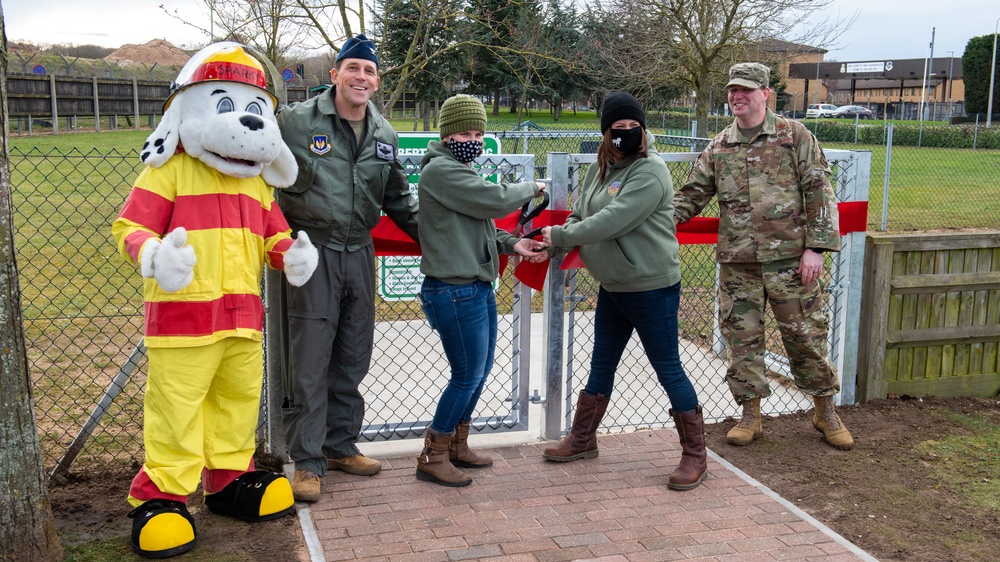 RAF Lakenheath Dog Park Grand Opening