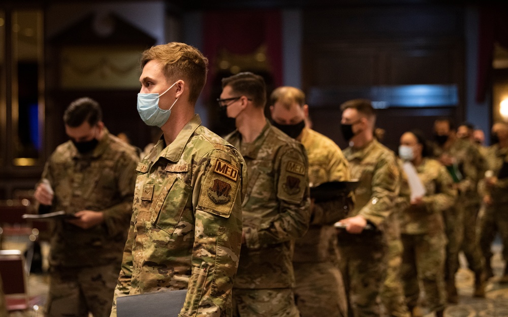Deployed Active-duty Airmen train for North Carolina CVC ops