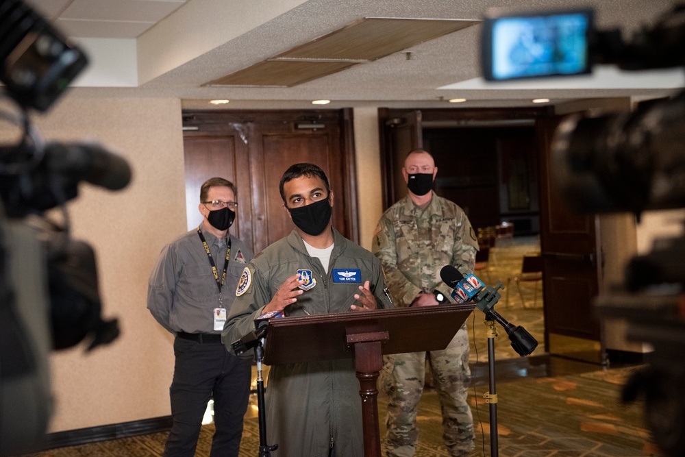 Deployed Active-duty Airmen train for North Carolina CVC ops