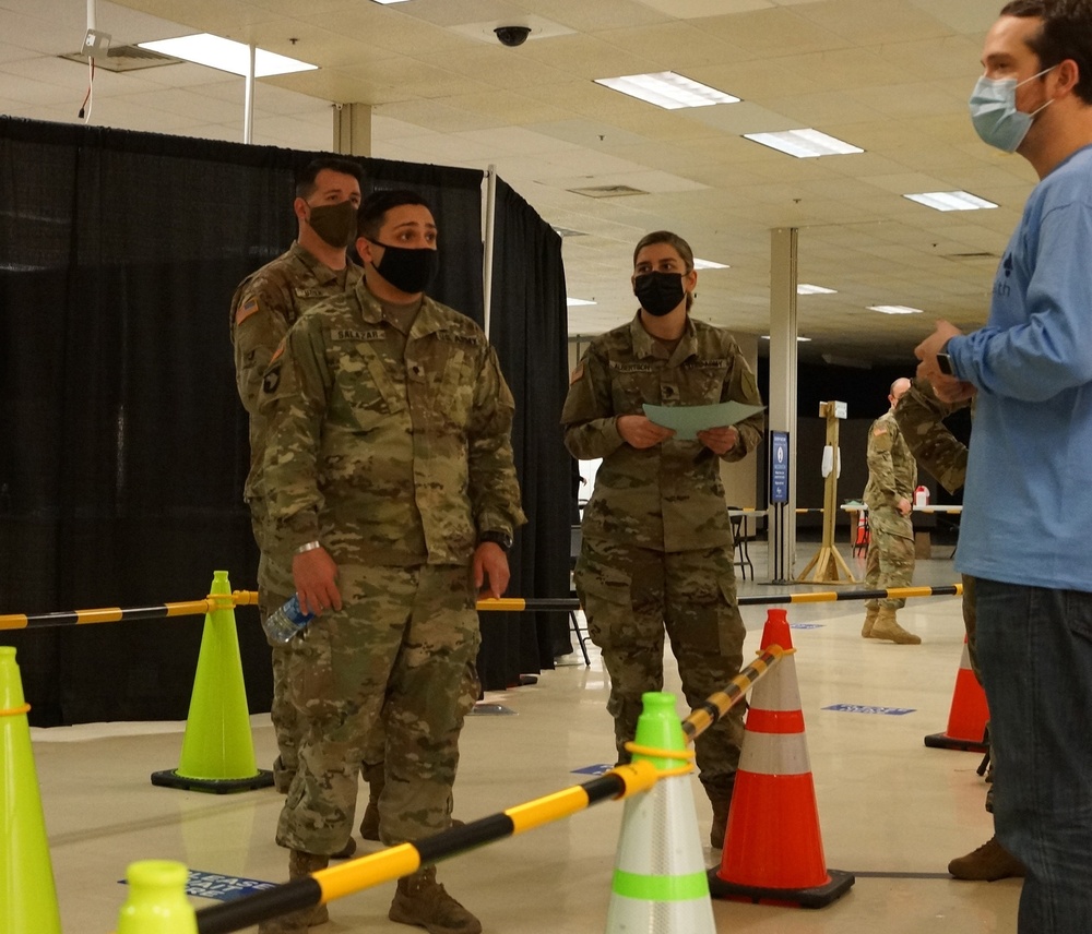 Kentucky Guard Assists with Vaccine Rollout