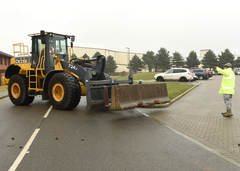 RAF Mildenhall tests base defense during exercise