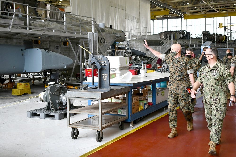 Marine Corps Commandant tours FRCE