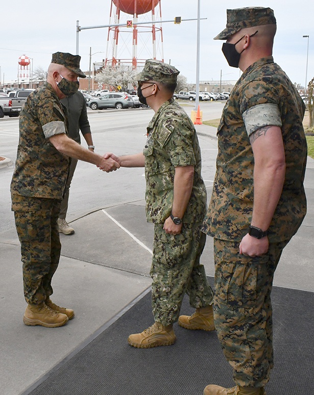 Marine Corps Commandant tours FRCE