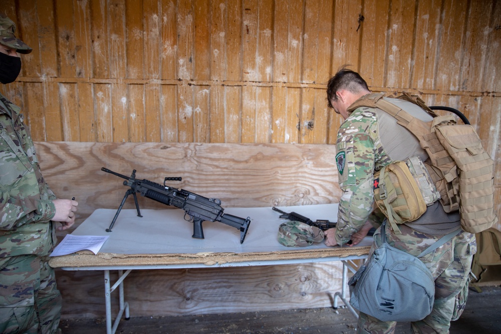 Sgt. James McGill in 2021 Maryland Best Warrior Competition