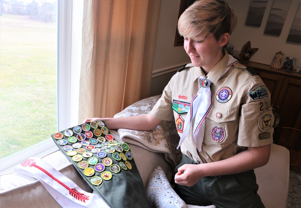 First Eagle Scout girls' innaugural class