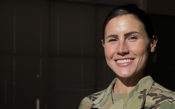 Connecticut’s first female infantry officer
