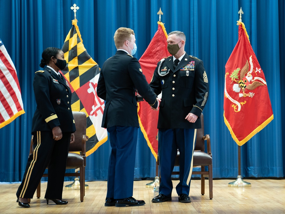 2021 Maryland Army National Guard Best Warrior Competition awards ceremony