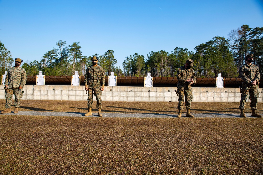 2021 MCB Camp Lejeune Intramural Rifle and Pistol Qualification Day