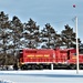 Army locomotive at Fort McCoy