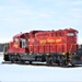 Army locomotive at Fort McCoy